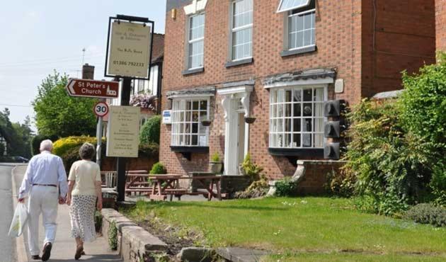 The Bulls Head Inkberrow Hotel Eksteriør billede